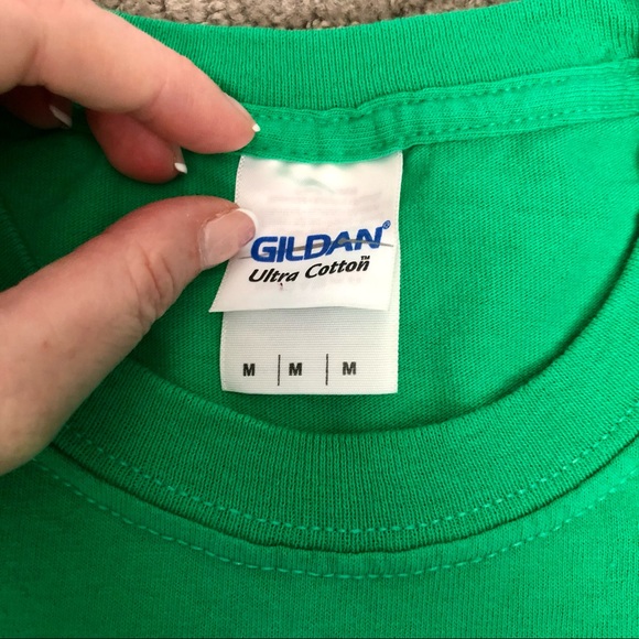 Green Good Health 100% Cotton Tee Size Medium - Picture 3 of 9